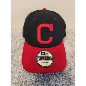 New Era 9Forty Cleveland Indians Strapback Adjustable Hat Cap Guardians MLB NWT